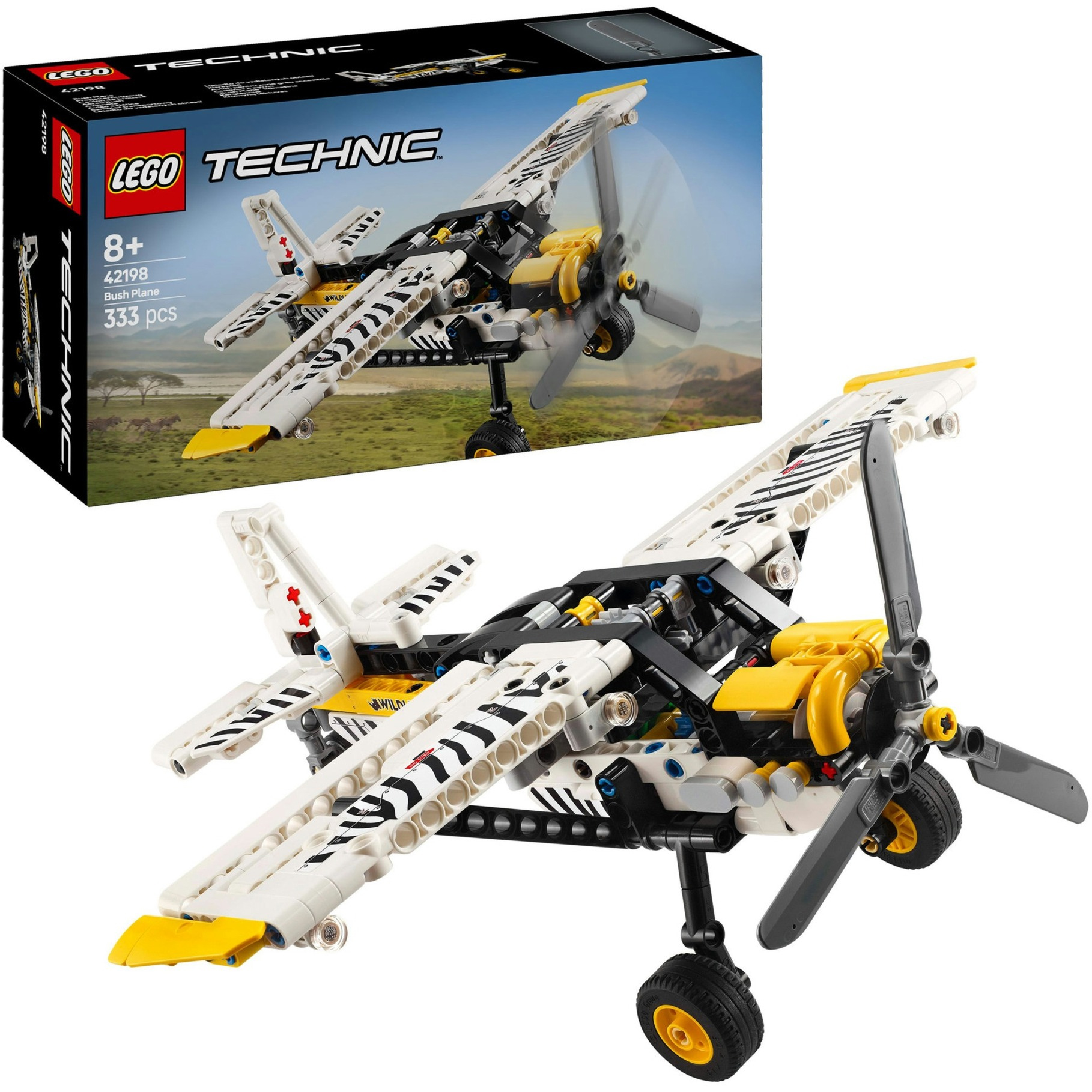 lego technic avioneta (lego - 42198)
