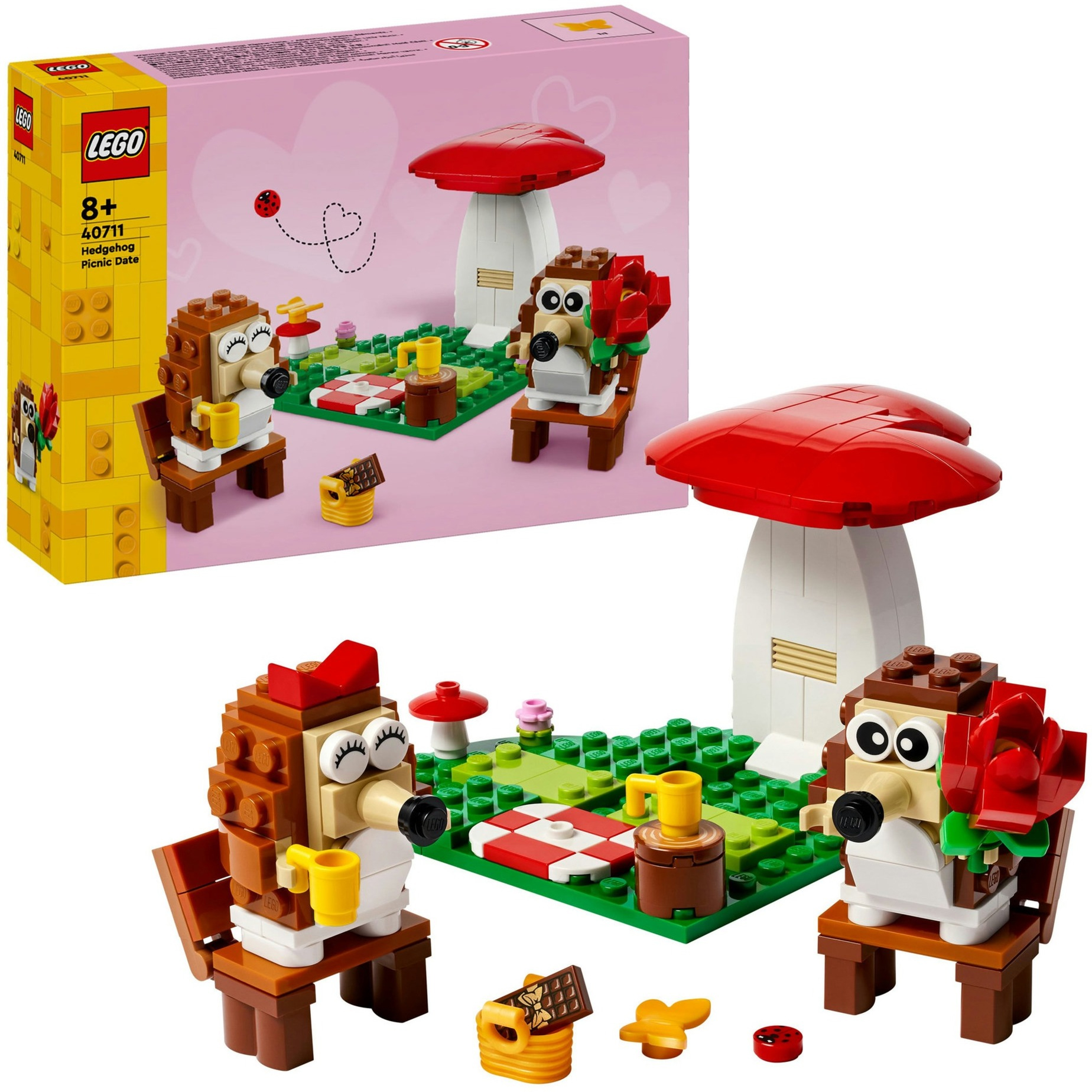 lego seasons picnic de erizos ( lego - 40711)
