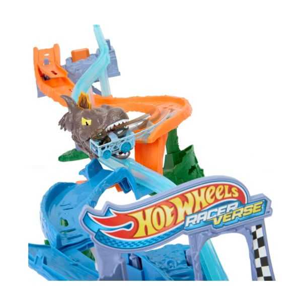 hot wheels racerverse jurassic world truckset (mattel - jfp32)