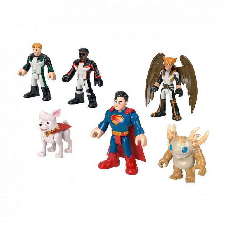 fisher imaginext dc superman multipack (mattel - jdl09)