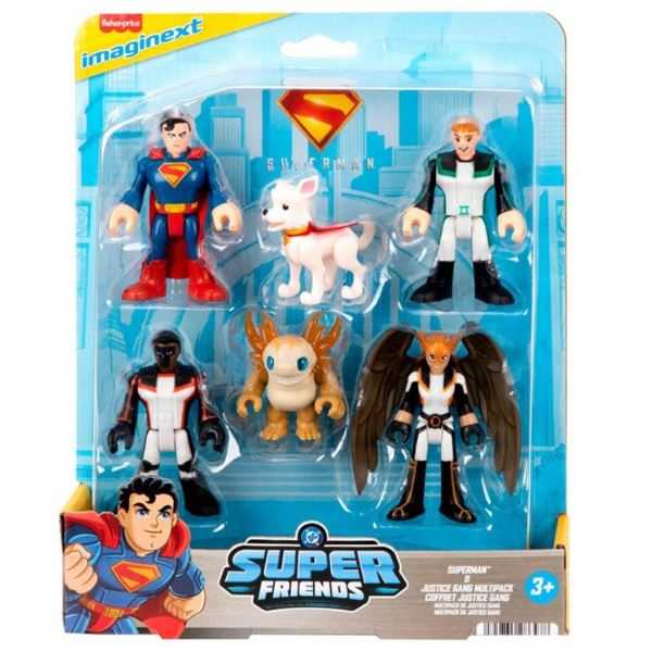 fisher imaginext dc superman multipack (mattel - jdl09)