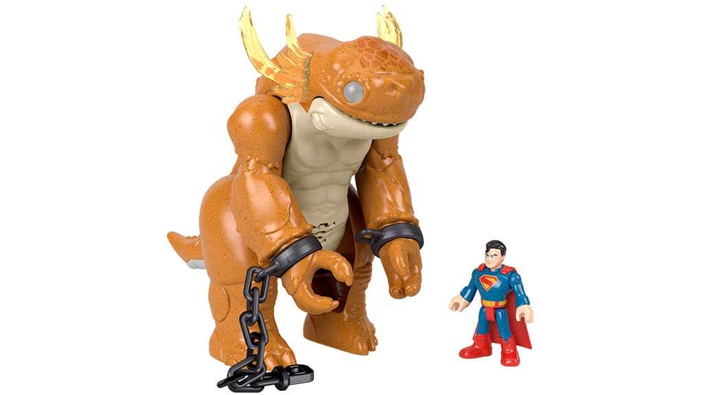 fisher imaginext dc superman vs kaiju (mattel - jdl07)