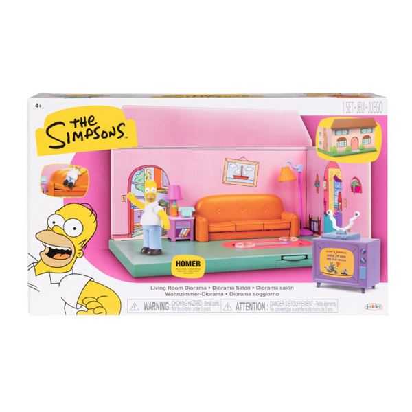 los simpsons playset la casa simpsons ( jakks pacific - 175564)