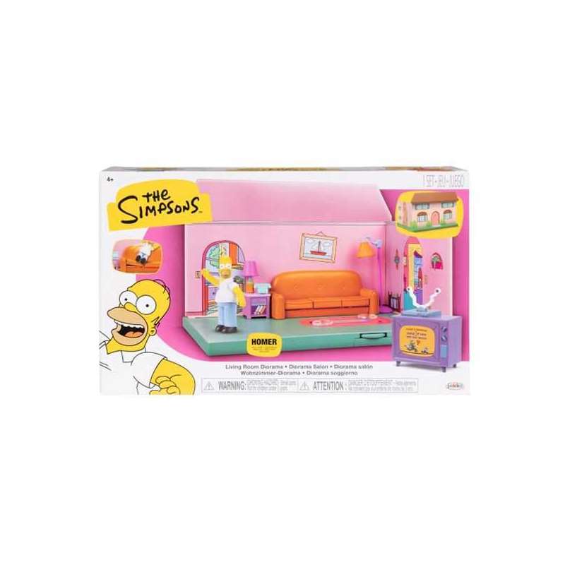 los simpsons playset la casa simpsons ( jakks pacific - 175564)