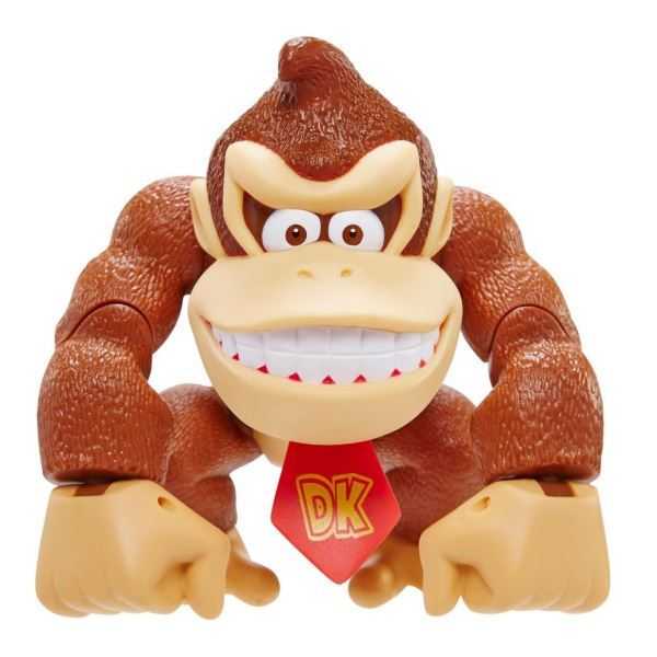 super mario figura 15 cm donkey kong (jakks pacific -  76198-4l