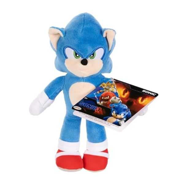 sonic 3 movie peluche sonic 23 cm (jakks pacific- 424674-pq-gen)