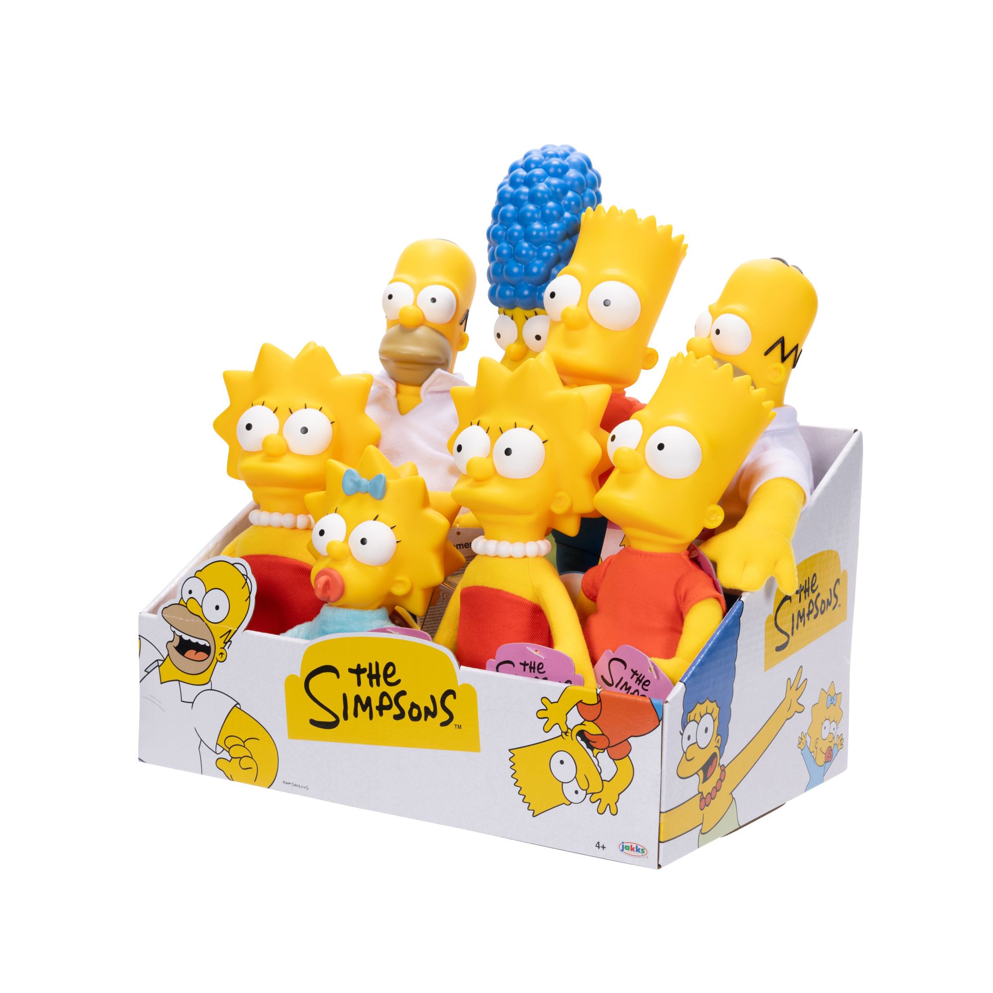 los simpsons serie 1 peluches 30 cm surtidos (jakks pacific - 175454-pq-gen)