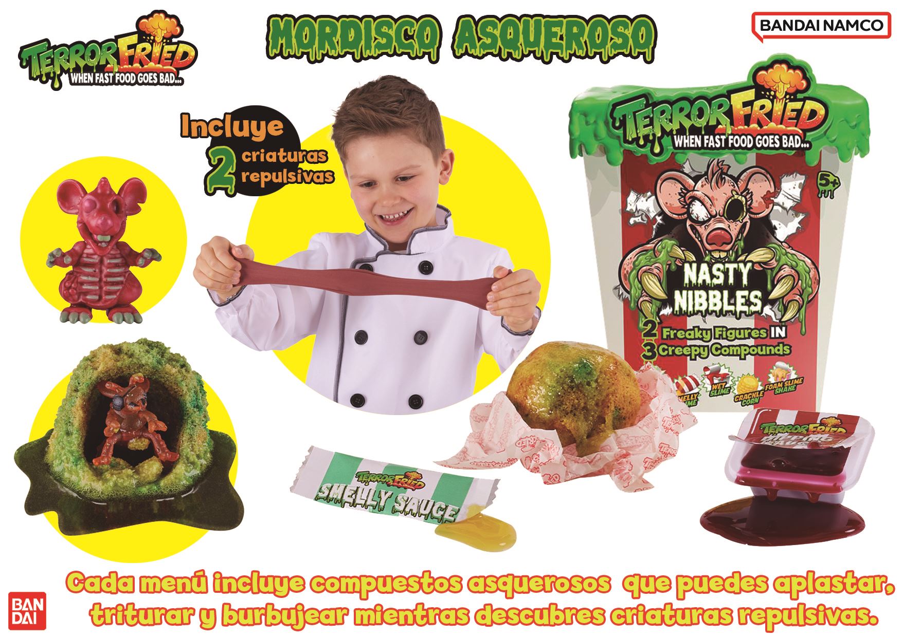 terror fried mordisco asqueroso (bandai - co08091)
