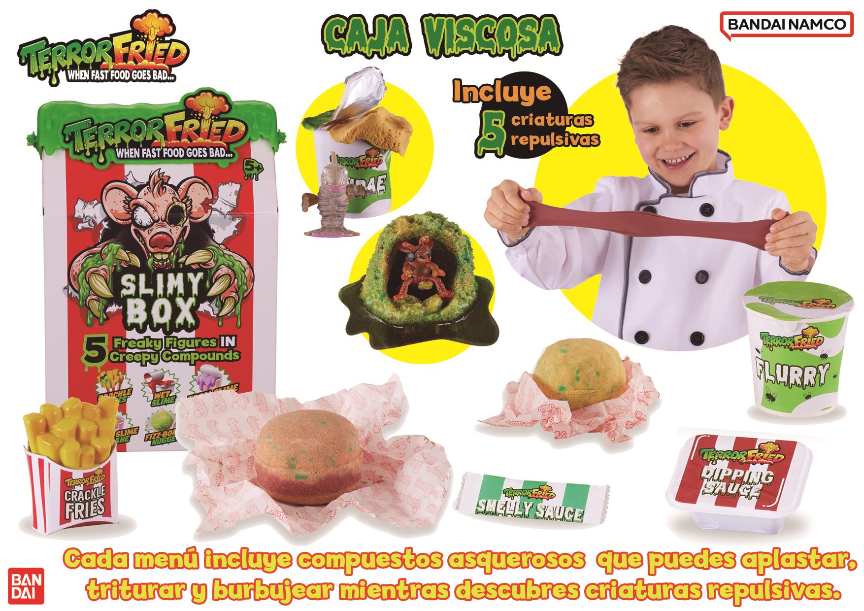 terror fried caja viscosa (bandai - co08094)