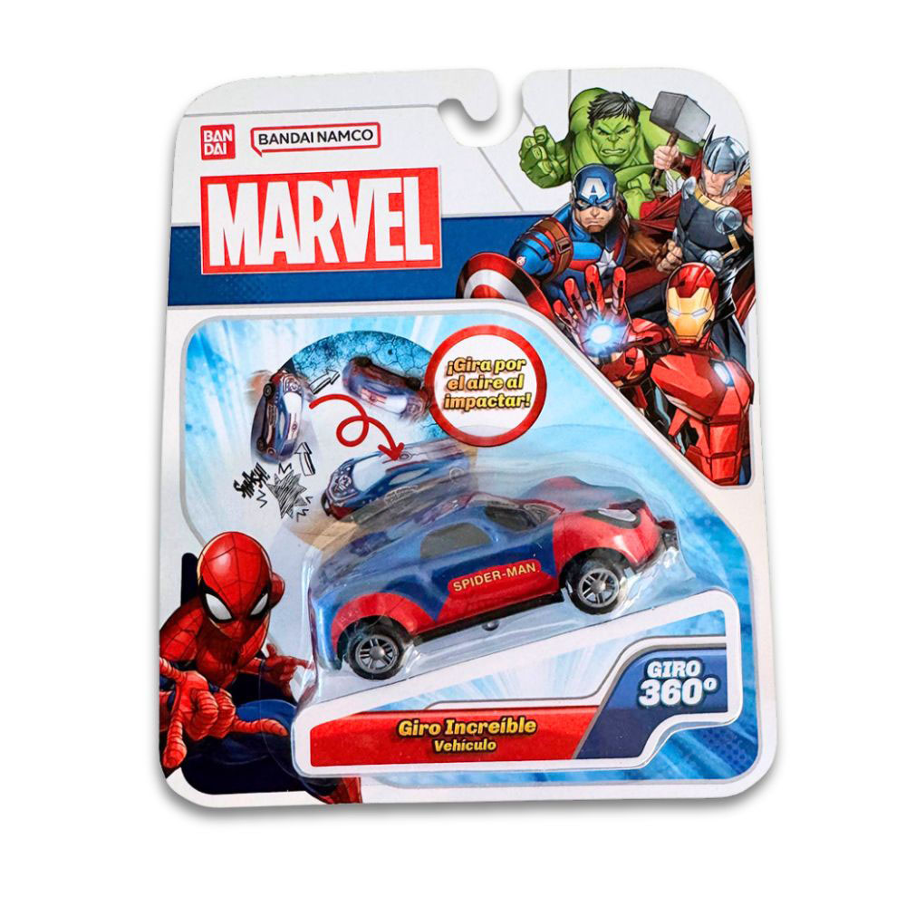 flip cars vehiculos marvel surtidos ( bandai - ar79200)