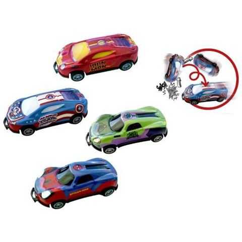 flip cars vehiculos marvel surtidos ( bandai - ar79200)
