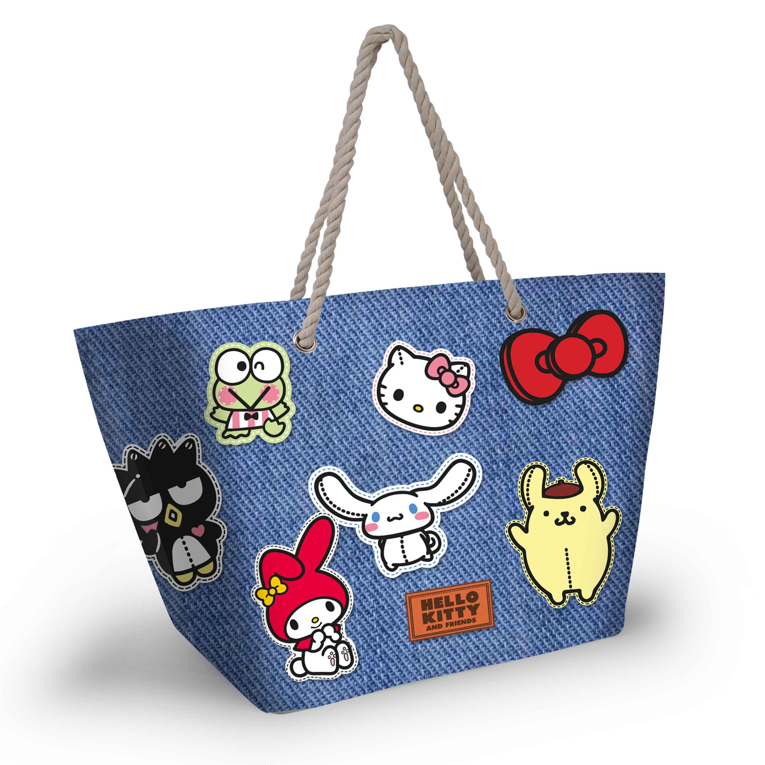 hello kitty bolso playa soleil stickers (karactermania - 08656)