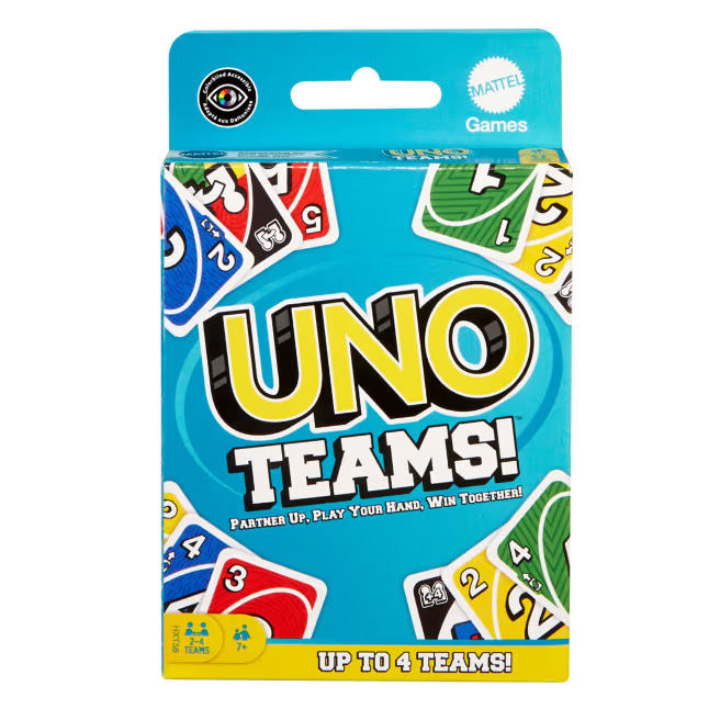 uno teams (mattel - hxt58)