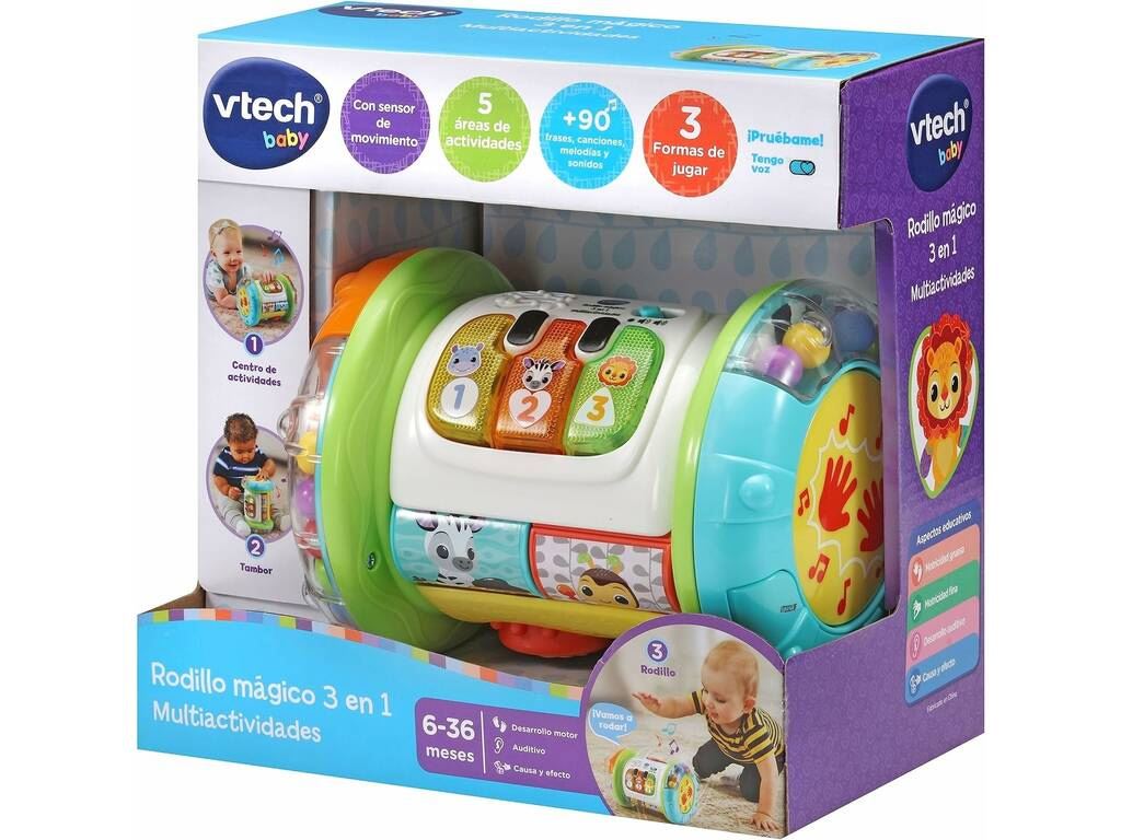 vtech rodillo magico 3 -1 multiactivides ( vtech - 562622)