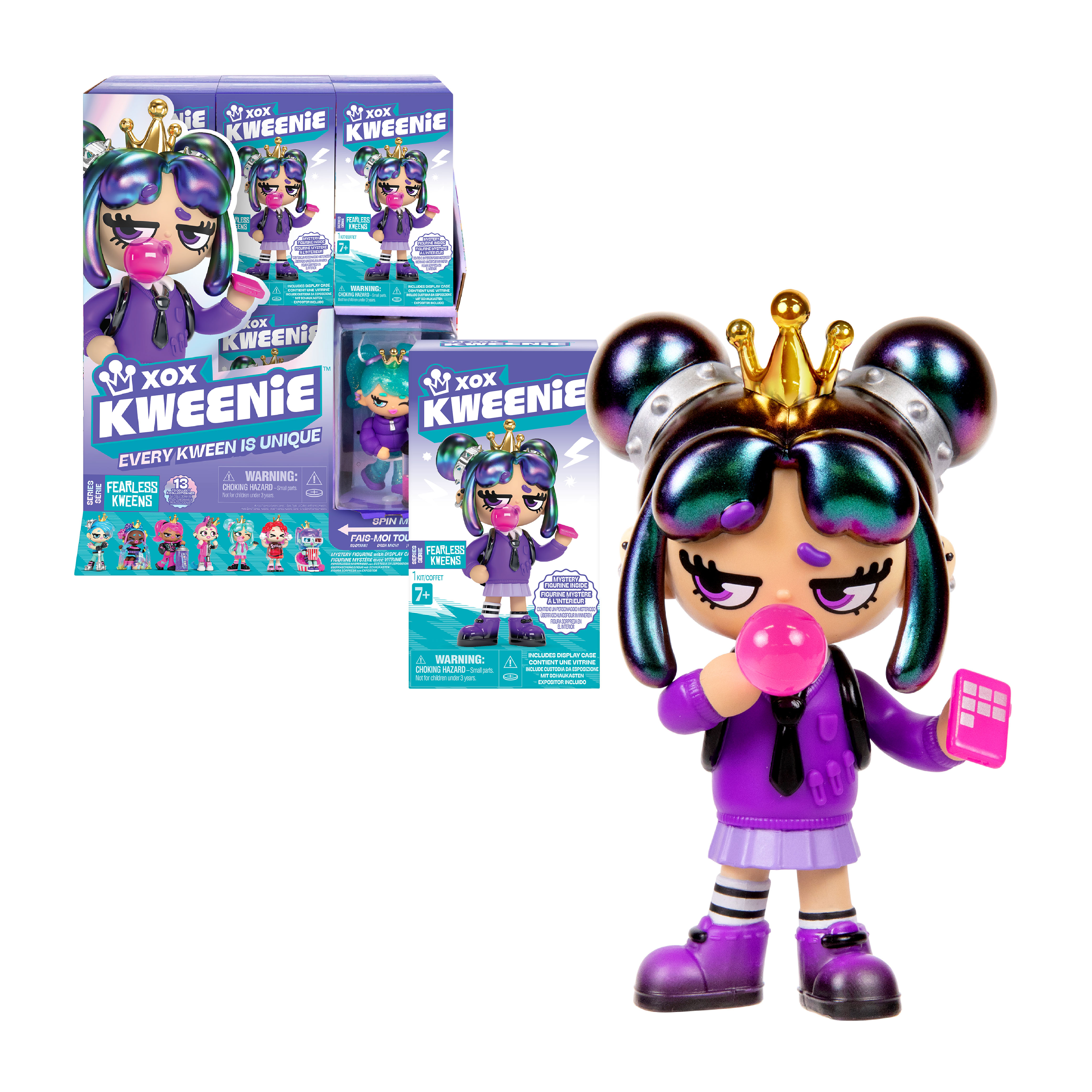 xox kweenie s1 fearless figuras coleccionables (famosa - kwe00000)