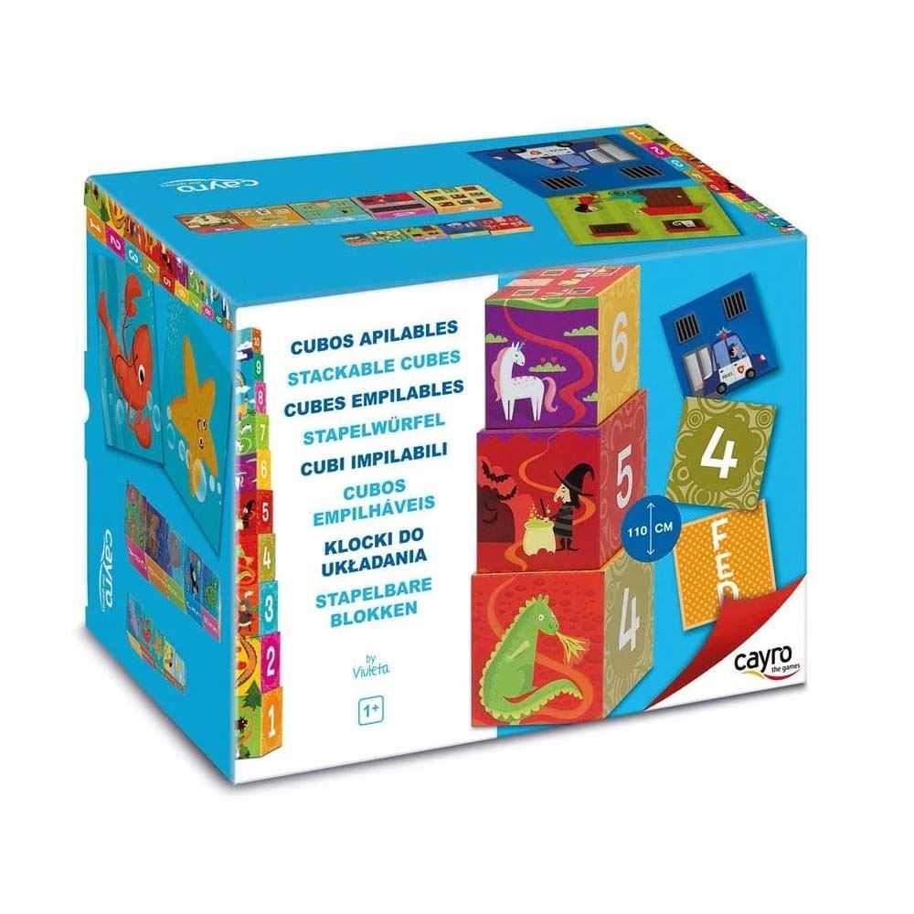 cubos apilables 10 piezas (cayro- 873)