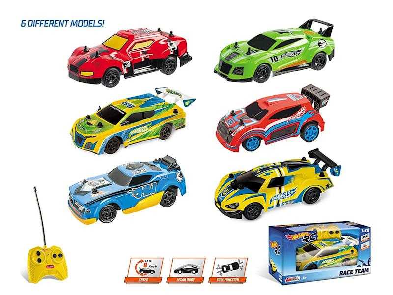 hot wheels coche r/c 1:28 race team surtidos (mondo - 63253) hot wheels coche r/c 1:28 race team surtidos (mondo - 63253)