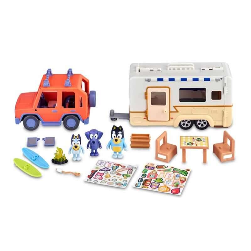 bluey  set cruiser + campervan ( famosa - bly53000)