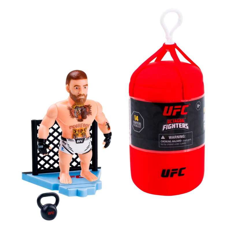ufc punching bag figura articulada 7,5 cms + set lucha (bizak - 64119015) ufc punching bag figura articulada 7,5 cms + set lucha (bizak - 64119015)