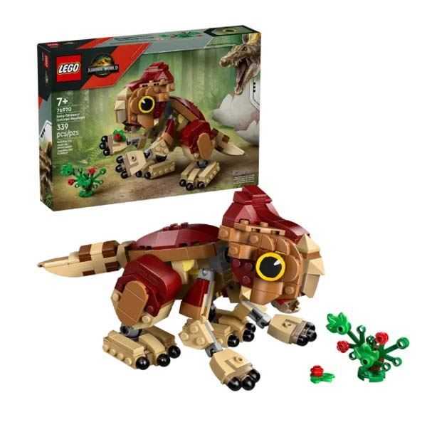 lego jurassic world dolores bebe: aquilops ( 76970 )