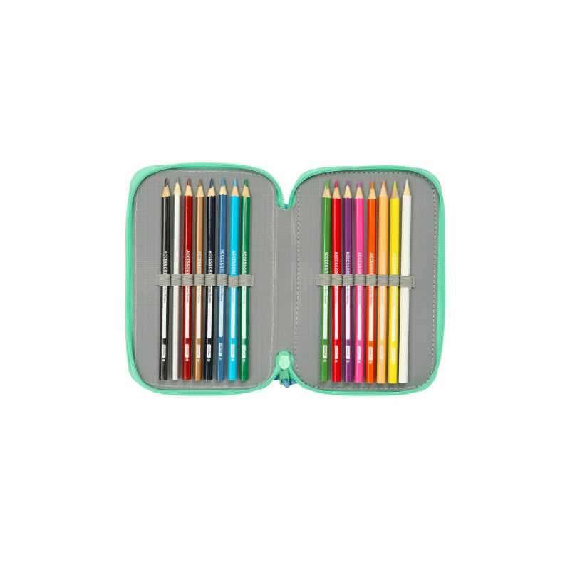 bluey sisters plumier triple 37 piezas (safta - 412533857) bluey sisters plumier triple 37 piezas (safta - 412533857)