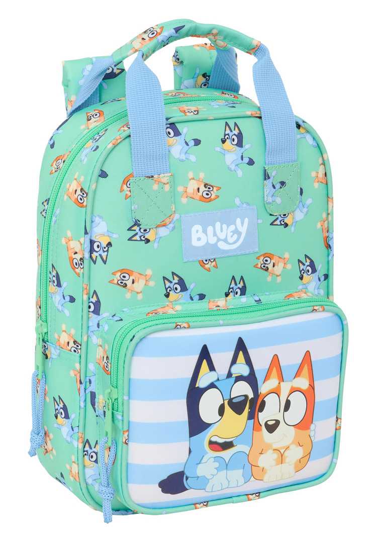 bluey sisters mochila infantil con asas (safta - 612533765)