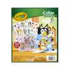 crayola libro colorear+stickers bluey (crayola - 04-2664)
