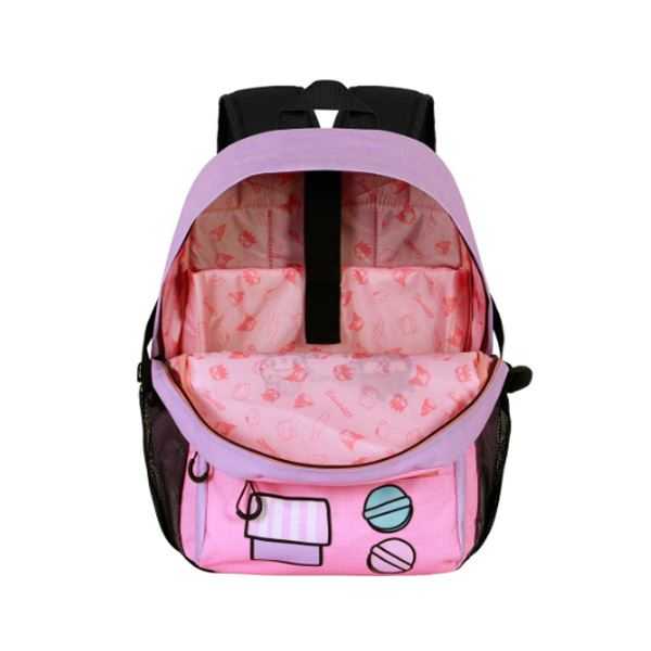 hello kitty mochila fight fan 2.2 gashapon (karactermania - 08291)