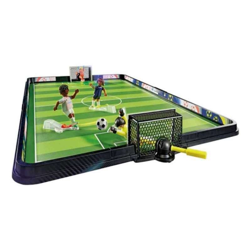 playmobil campo de futbol (playmobil -  71120)