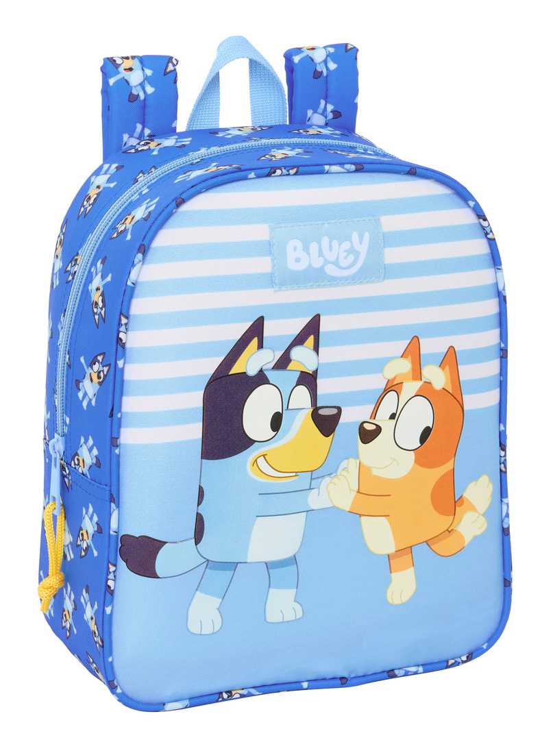 bluey lets play mochila guarderia adaptable a carro ( safta - 612534232)