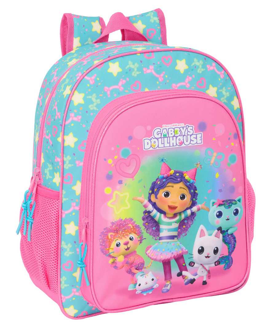 gabbys dollhouse mochila junior adaptable a carro (safta - 612527640)
