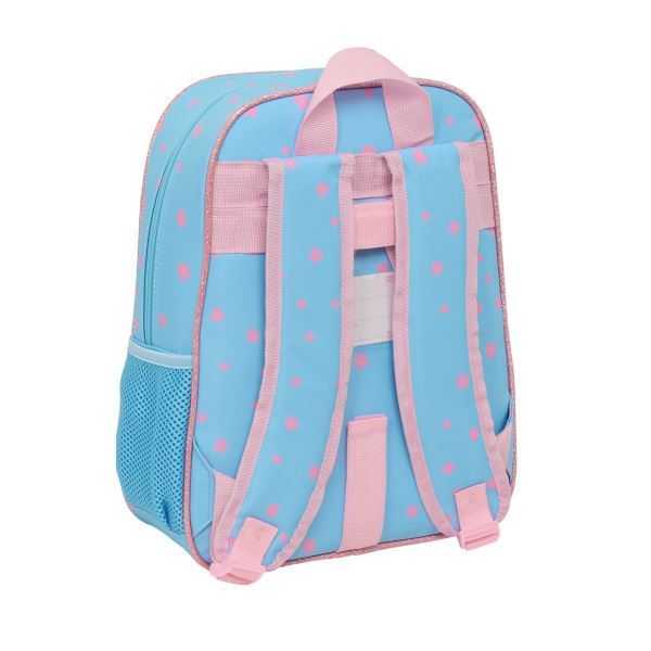 stitch happy mochila infantil adaptable carro (safta - 612588185)