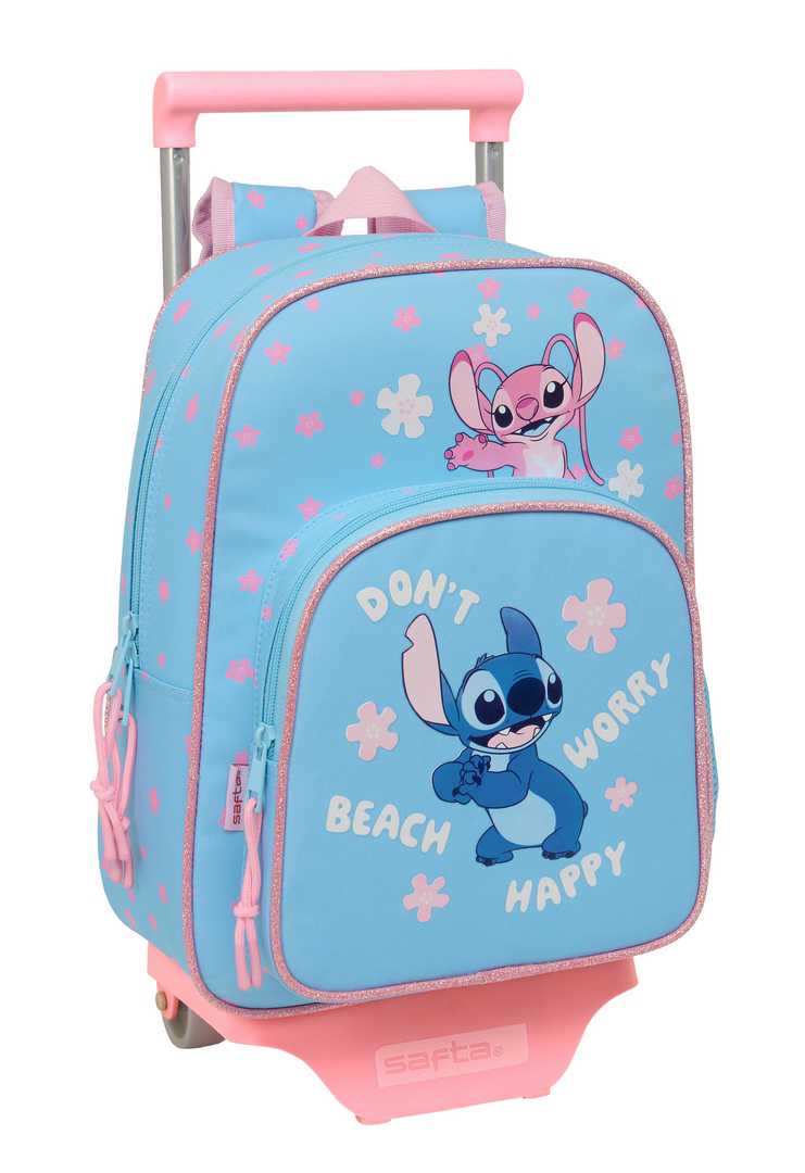 stitch happy mochila con carro (safta - 612588020)