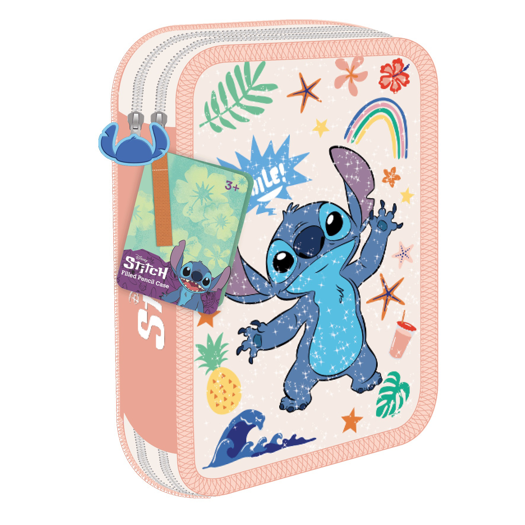 stitch estuche lapices doble (new import - 000564934)
