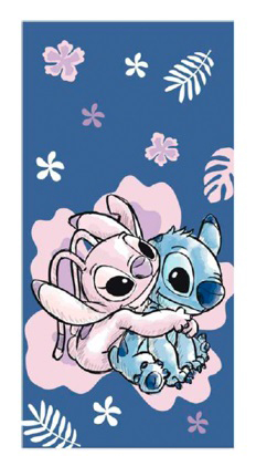 stitch toalla playa microfibra (new import - 024stitch-btm)