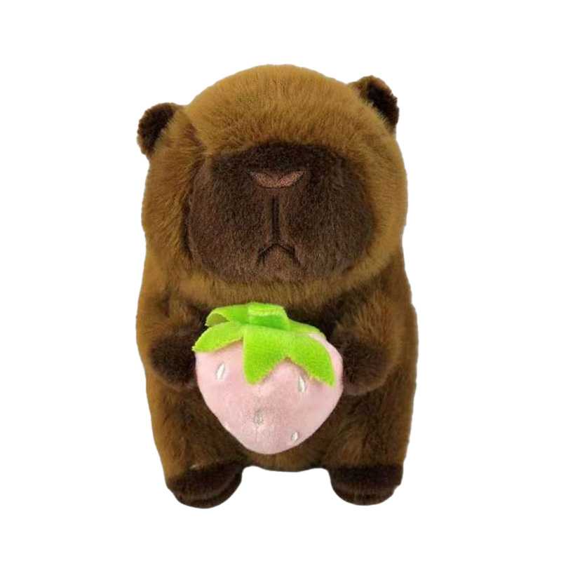 capybara fresa peluche 20 cm (new import - 56274)