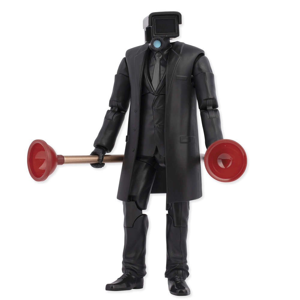 skibidi toilet figura deluxe cameraman 16cm (toy partner - 1380)