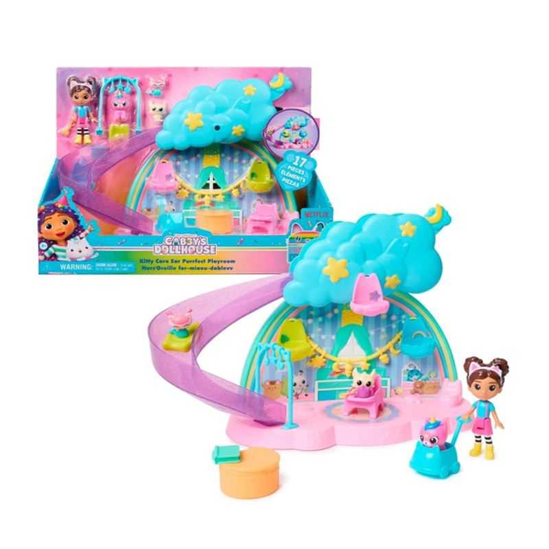 gabbys dollhouse playset kitty care (spin master - 6071538)