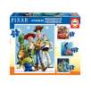 puzzle 4 progresivos disney pixar (educa - 19681)