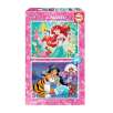 puzzle 2x48 piezas ariel y jasmin (educa - 18213)