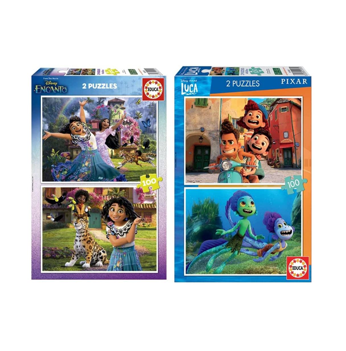 puzzle 2x100 encanto disney (educa - 19201).
