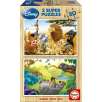 puzzle 2x50 pzas animal friends (educa - 13144)
