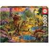 puzzle 1000 piezas tierra de dinosaurios ( educa - 17655 )