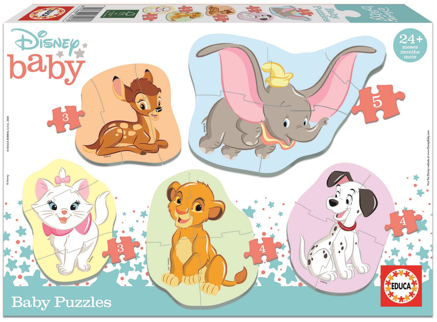 baby puzzles disney animals ( educa - 18591)
