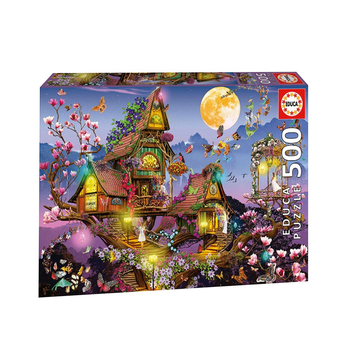 puzzle 500 pzas la casa de las hadas (educa -19554)