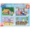 puzzle multi 4 peppa pig ( educa - 18645) puzzle multi 4 peppa pig ( educa - 18645)