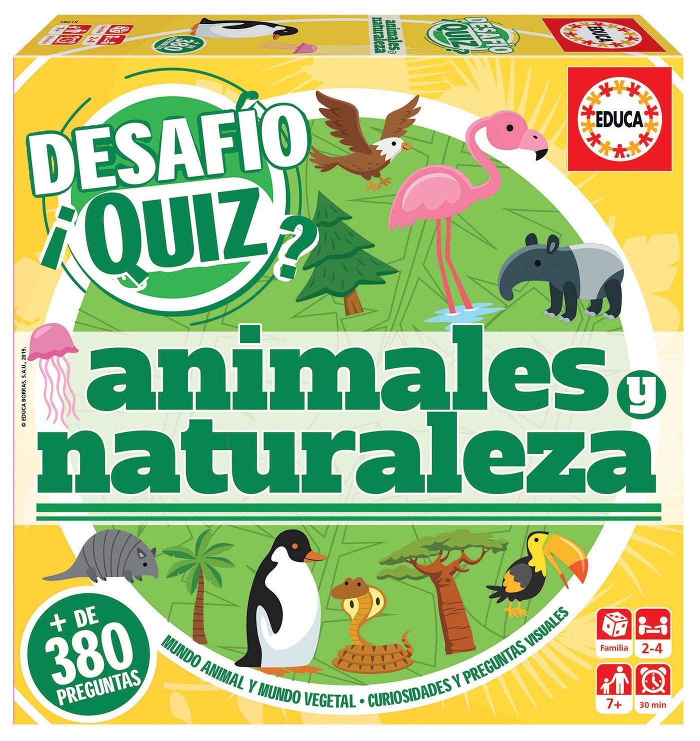 desafio quiz animales y naturaleza (educa - 18219)