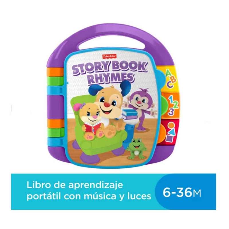 fisher-price libro aprendizaje de perrito ( mattel - frc69) fisher-price libro aprendizaje de perrito ( mattel - frc69)