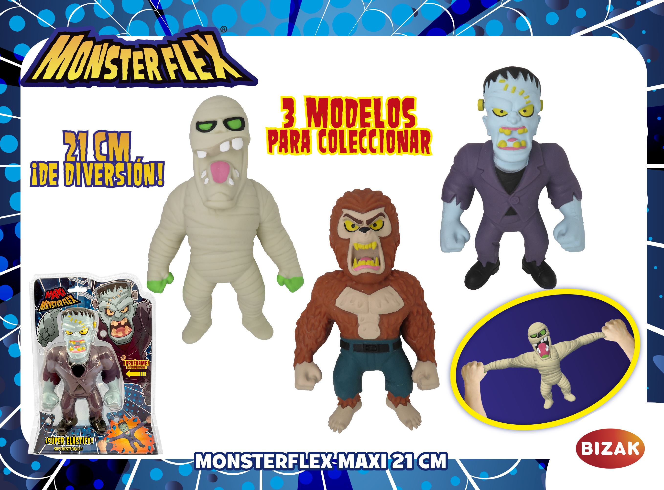 monsterflex maxi 21 cm  (bizak - 64390002 )
