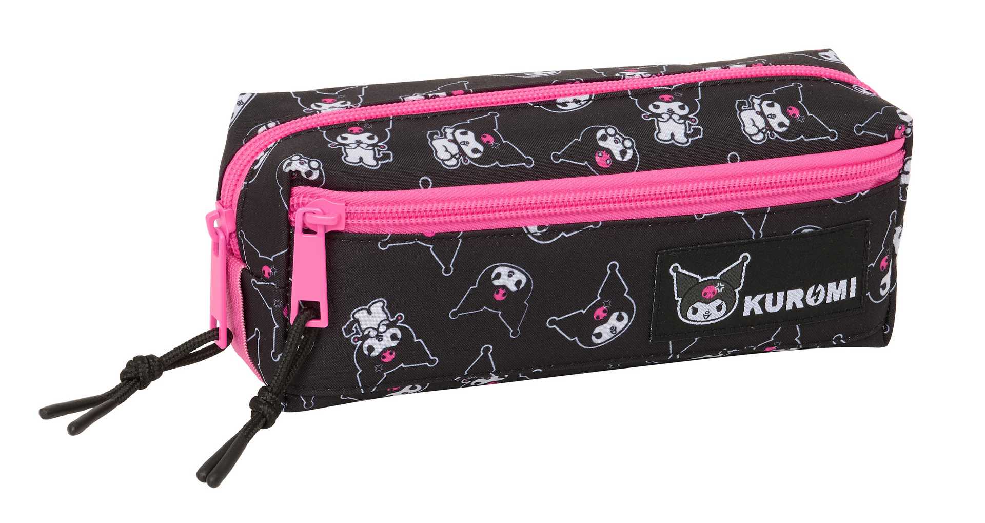 kuromi portatodo triple pequeÑo 22 cm (safta - 812541027)